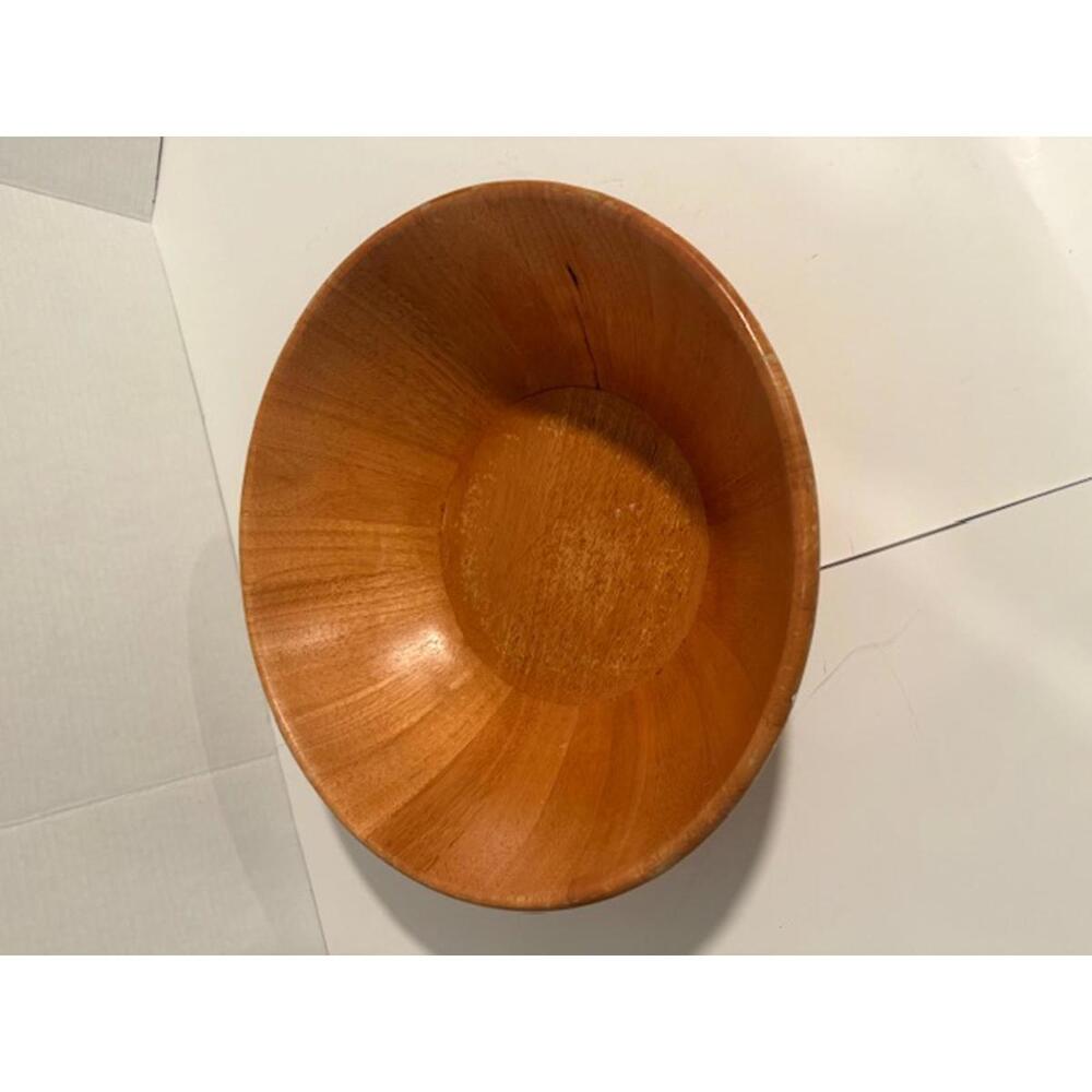 RUSTIC WOODEN BOWL FROM WELL EQUIPPED KITCHEN